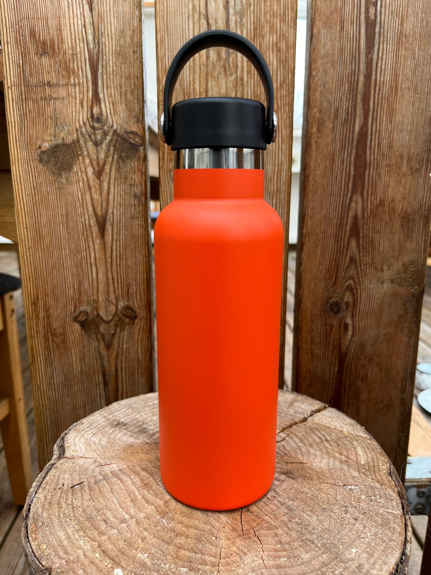 Silhouette orange