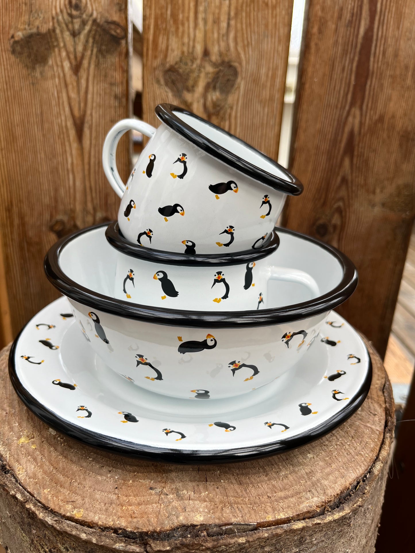 Puffin dots collection